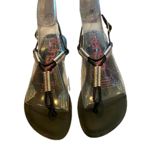 Kensie Girl Beige Gladiator Sandal Size 8.5